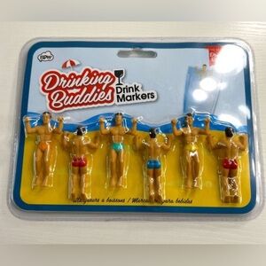 Drinking Buddies Glass Markers